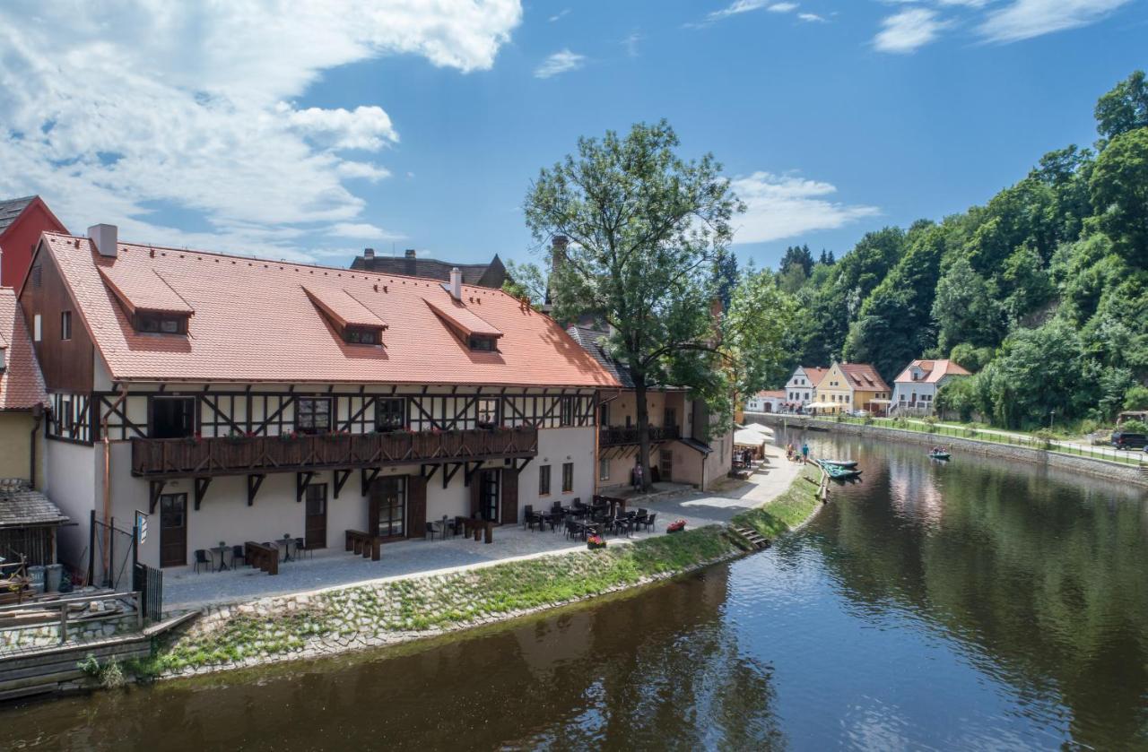 Garni Hotel Castle Bridge Cesky Krumlov Exterior photo